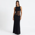 Blair Long Dress – Black