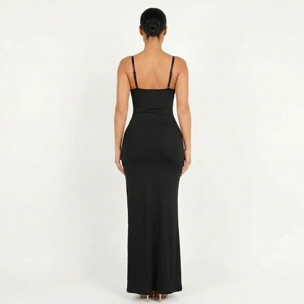 Sienna Long Dress  – Black