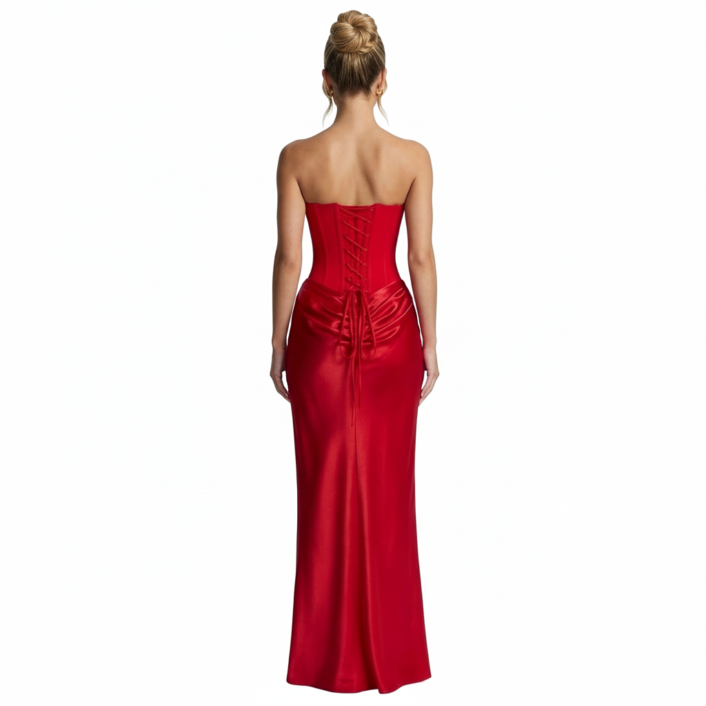 Rose Long Dress