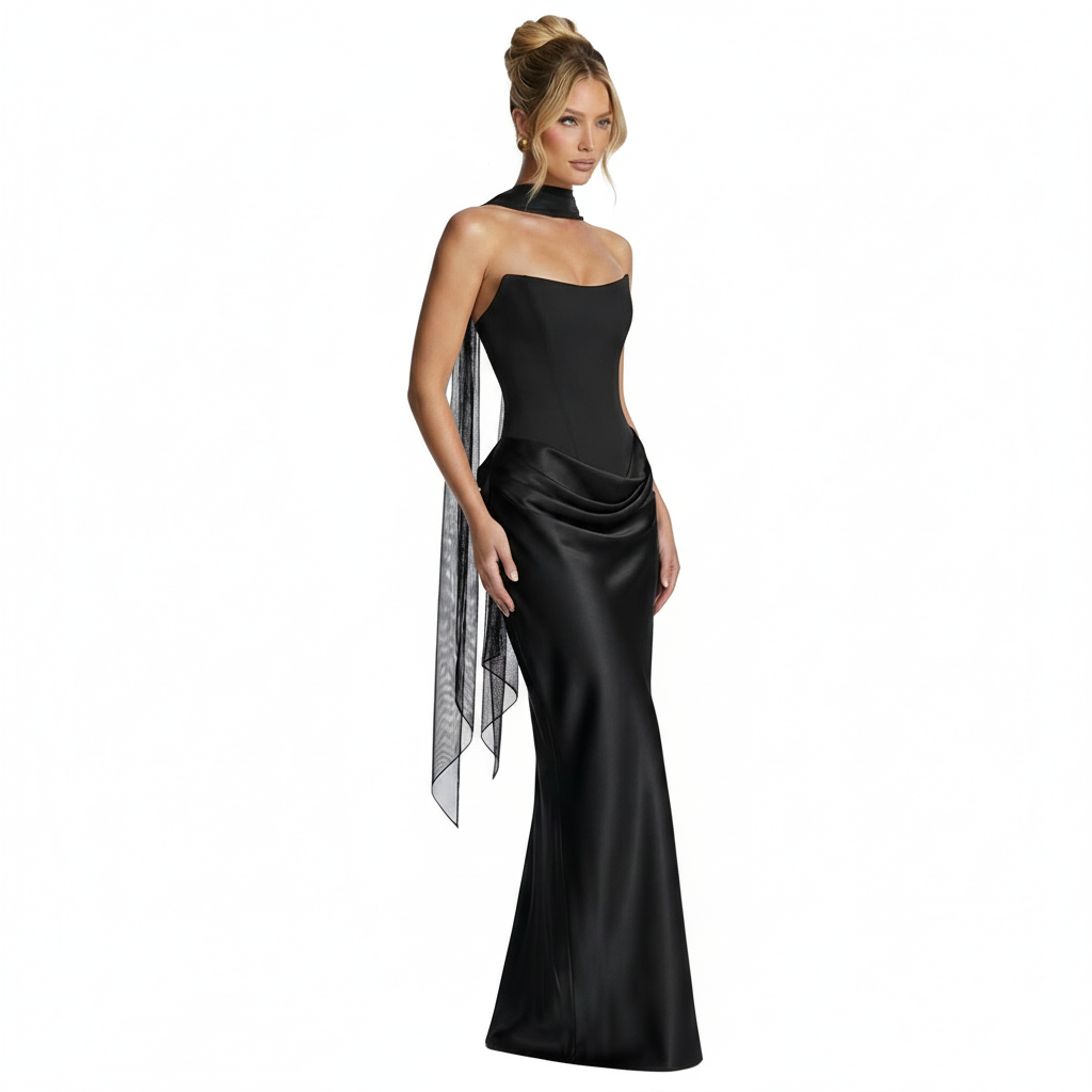 Rose Long Dress