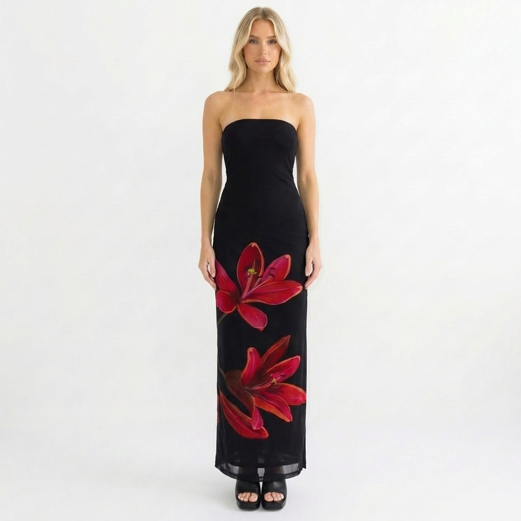 Aisha Long Dress
