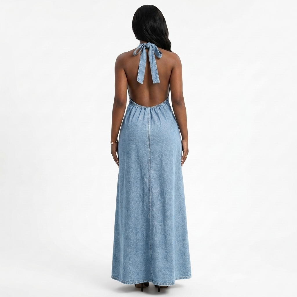 Darla Jeans Long Dress