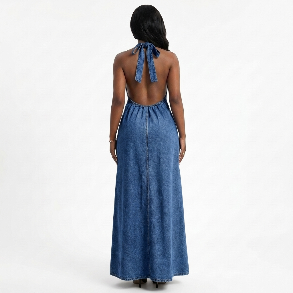 Darla Jeans Long Dress