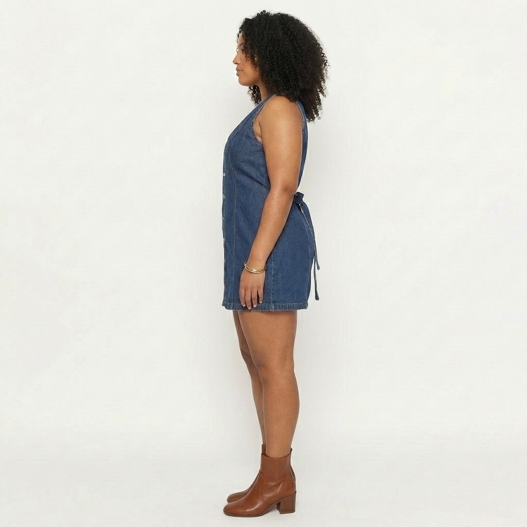 Maeve Jeans Mini Dress