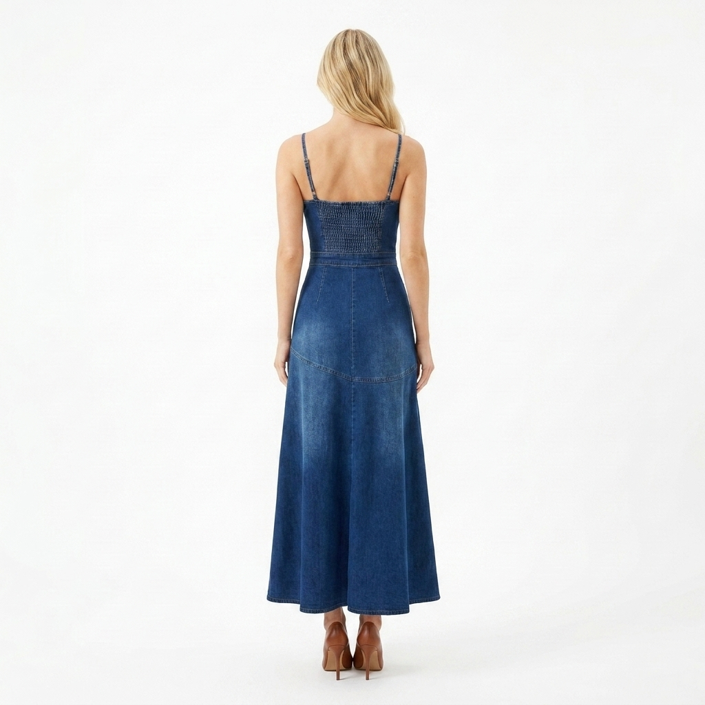 Francis Jeans Long Dress