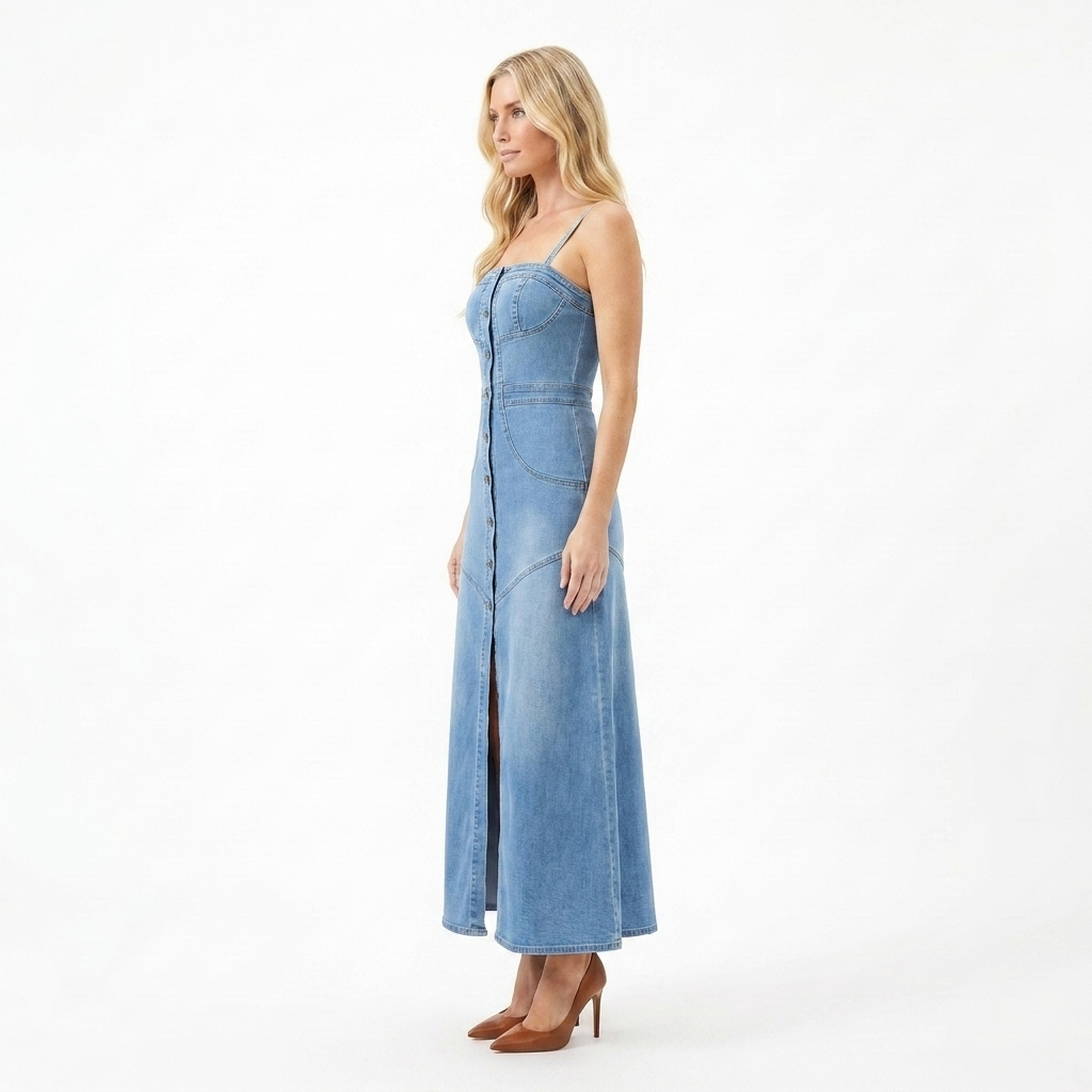 Francis Jeans Long Dress