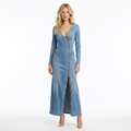 Laurent Jeans Long Dress