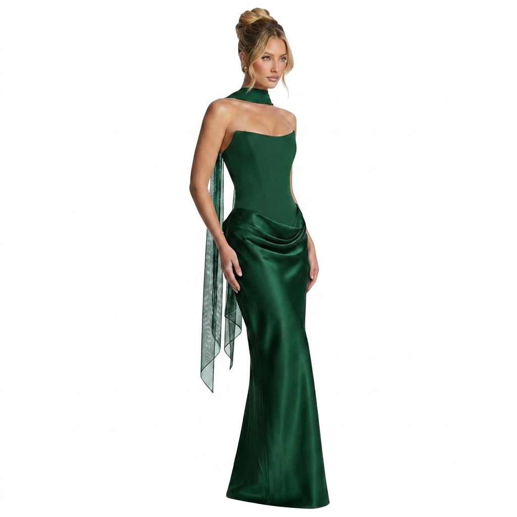 Rose Long Dress