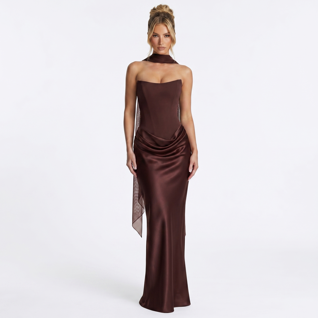 Rose Long Dress
