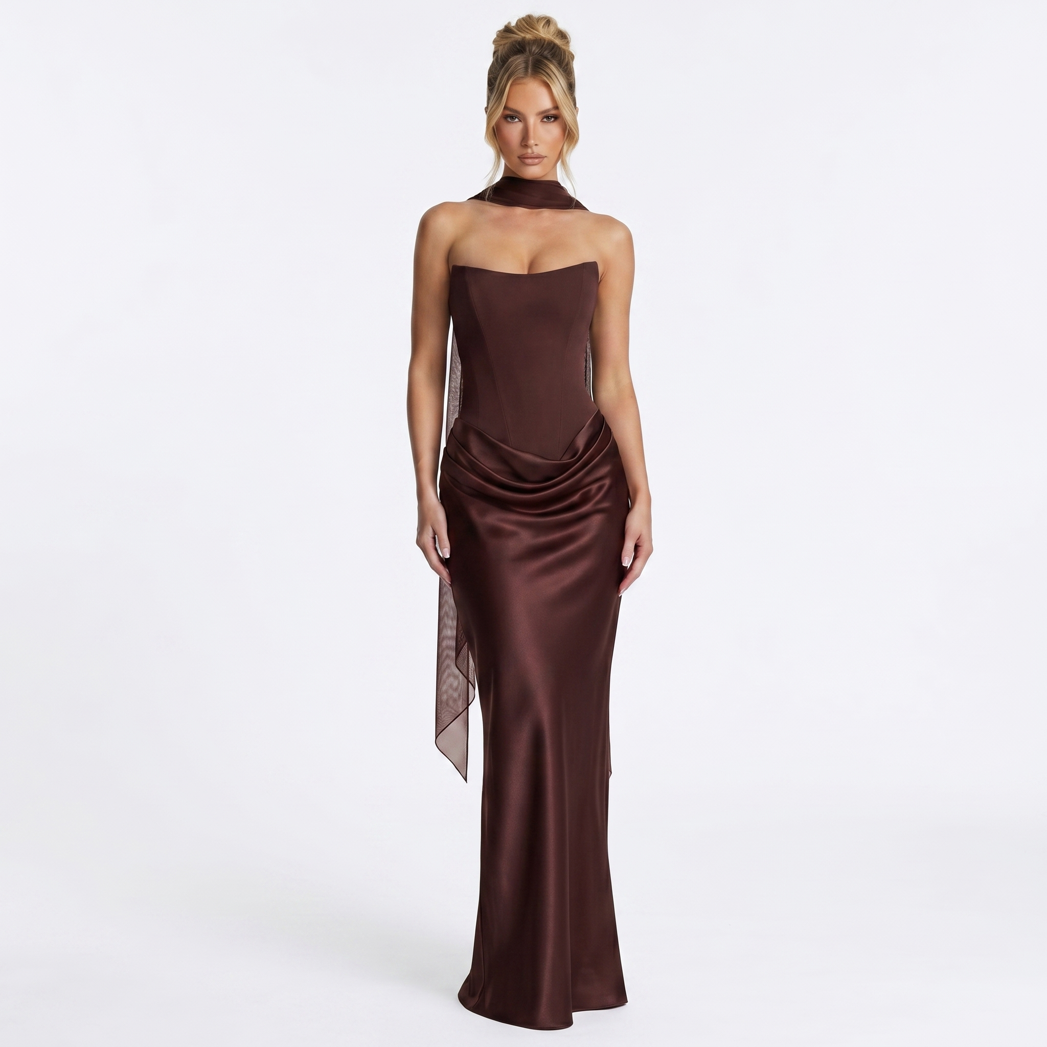 Rose Long Dress