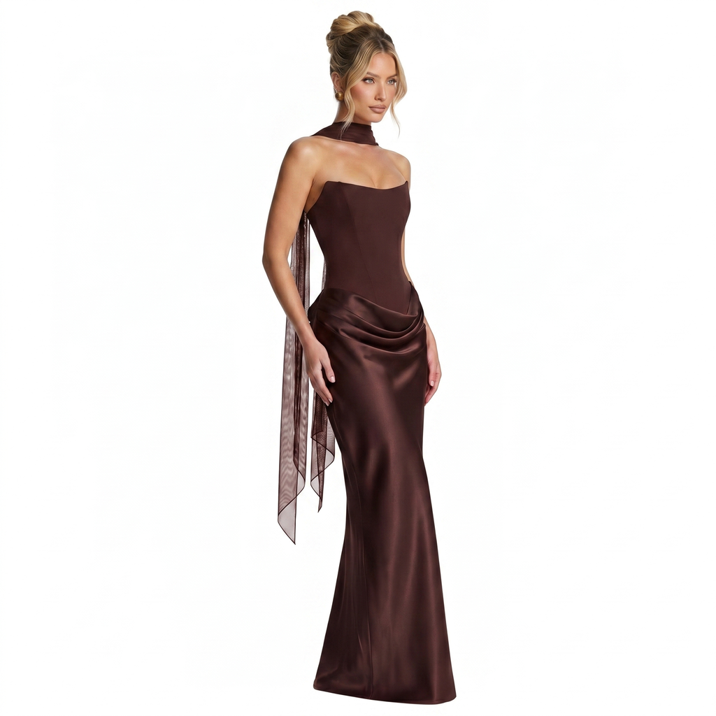 Rose Long Dress