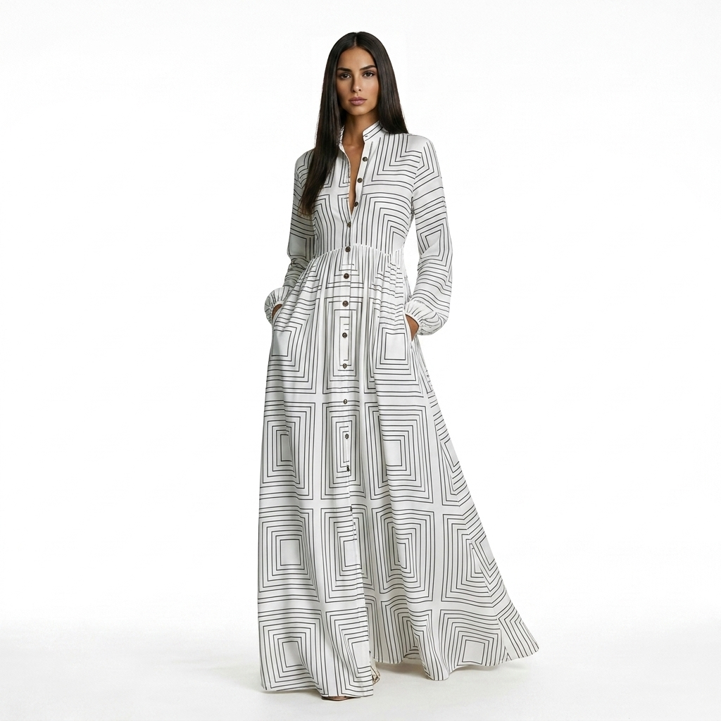 Elsa Long Dress
