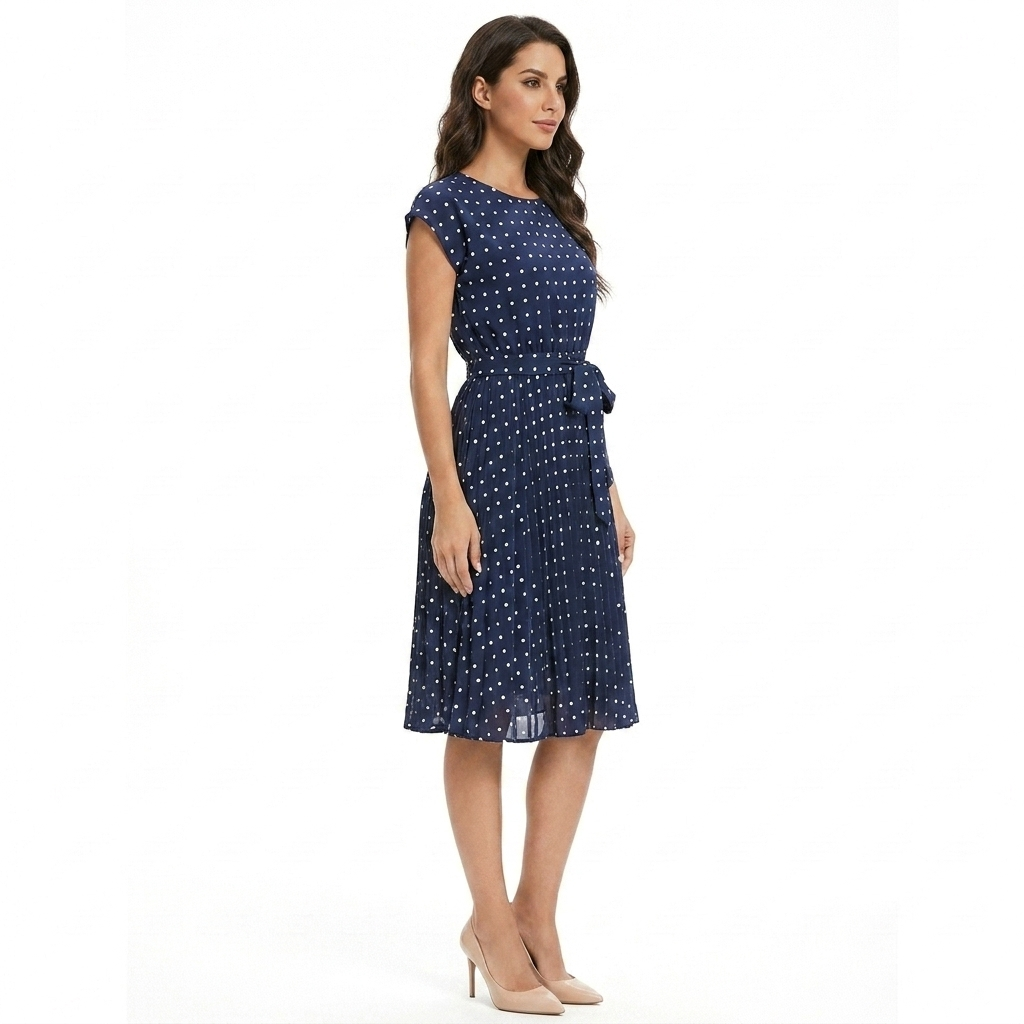 Isadora Midi Dress Polka Dot