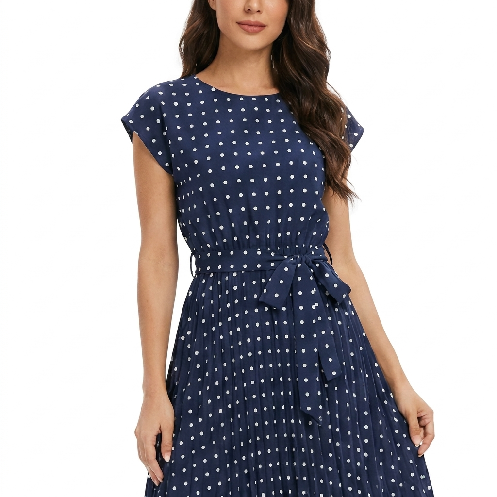 Isadora Midi Dress Polka Dot