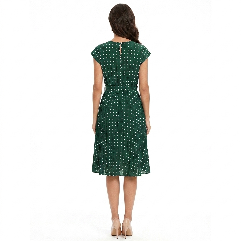 Isadora Midi Dress Polka Dot