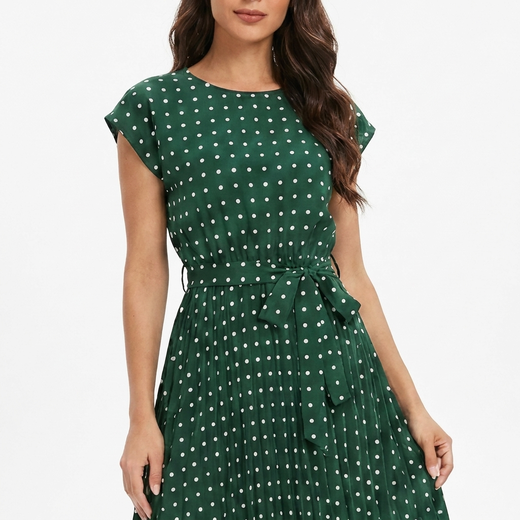 Isadora Midi Dress Polka Dot