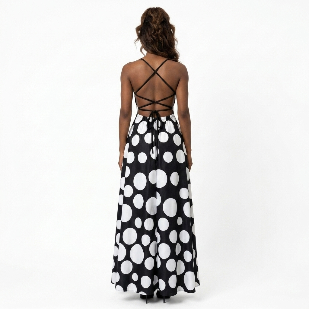 Nadine Midi Dress Polka Dot