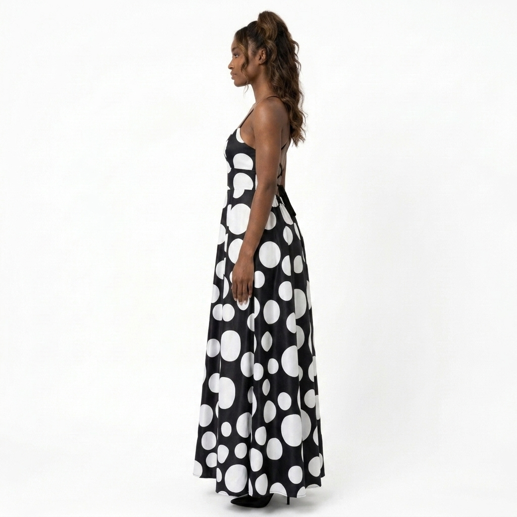 Nadine Midi Dress Polka Dot