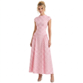 Raven Long Dress Polka Dot