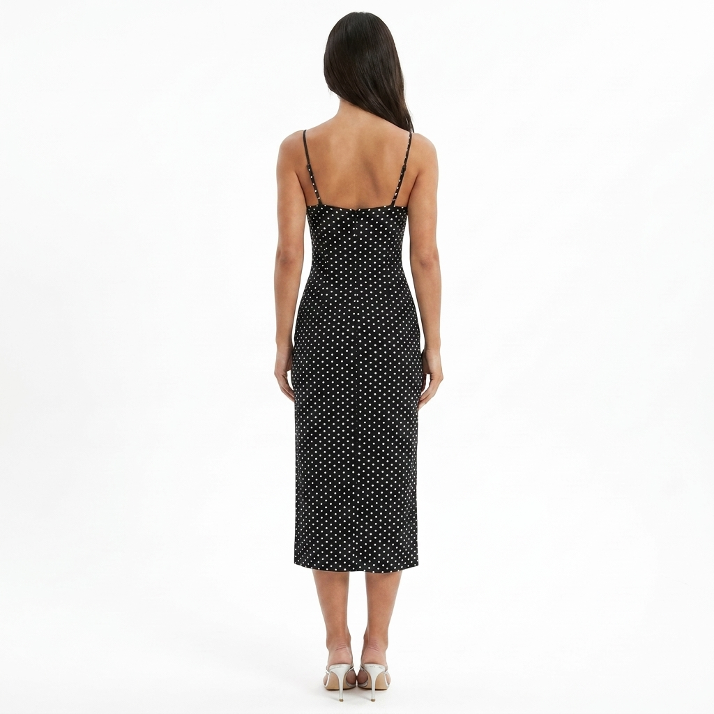 Adriana Midi Dress Polka Dot