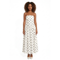 Emery Long Dress Polka Dot