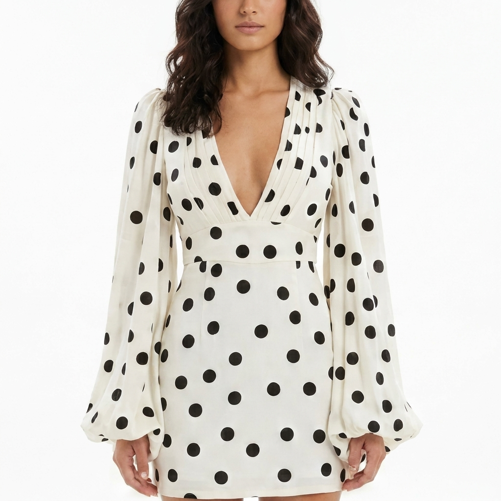 Cecily Mini Dress Polka Dot