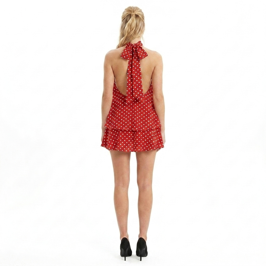 Arabella Mini Dress Polka Dot