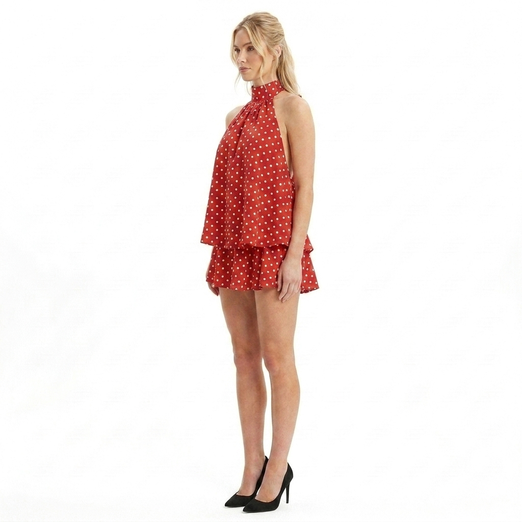 Arabella Mini Dress Polka Dot