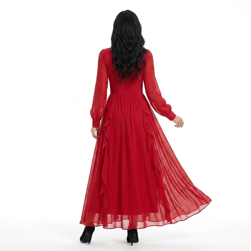 Nívia Long Dress
