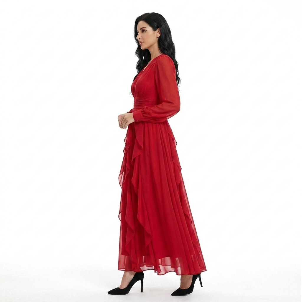 Nívia Long Dress