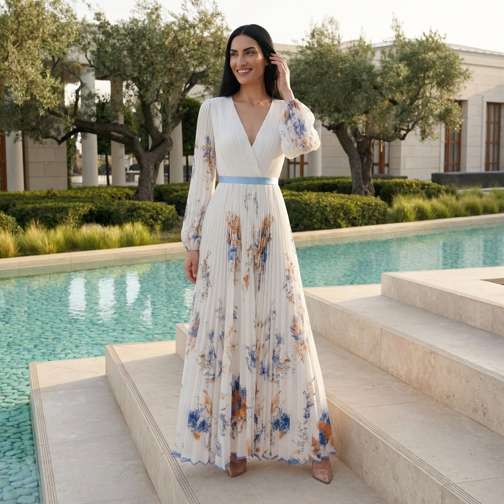 Helena Long Dress