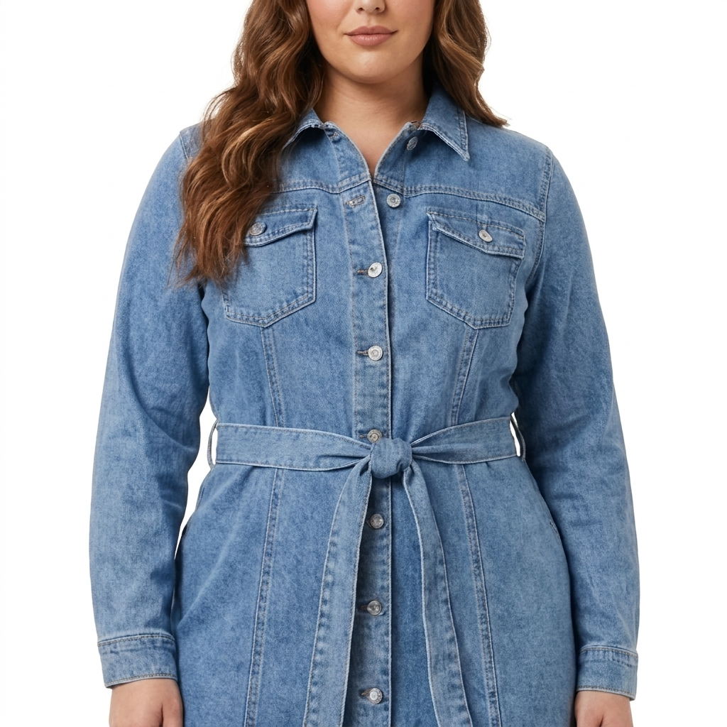 Dulcie Jeans Midi Dress
