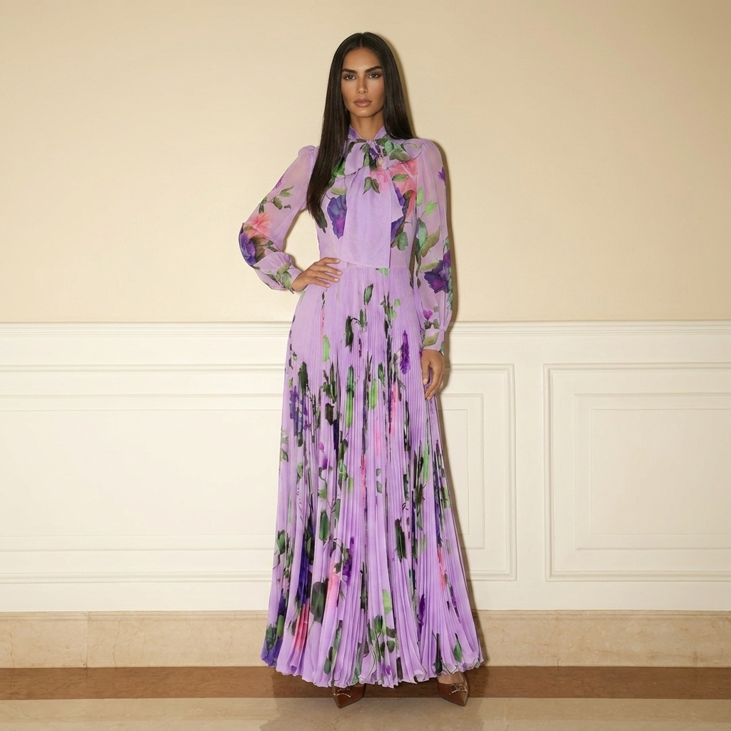 Amethyst Long Dress