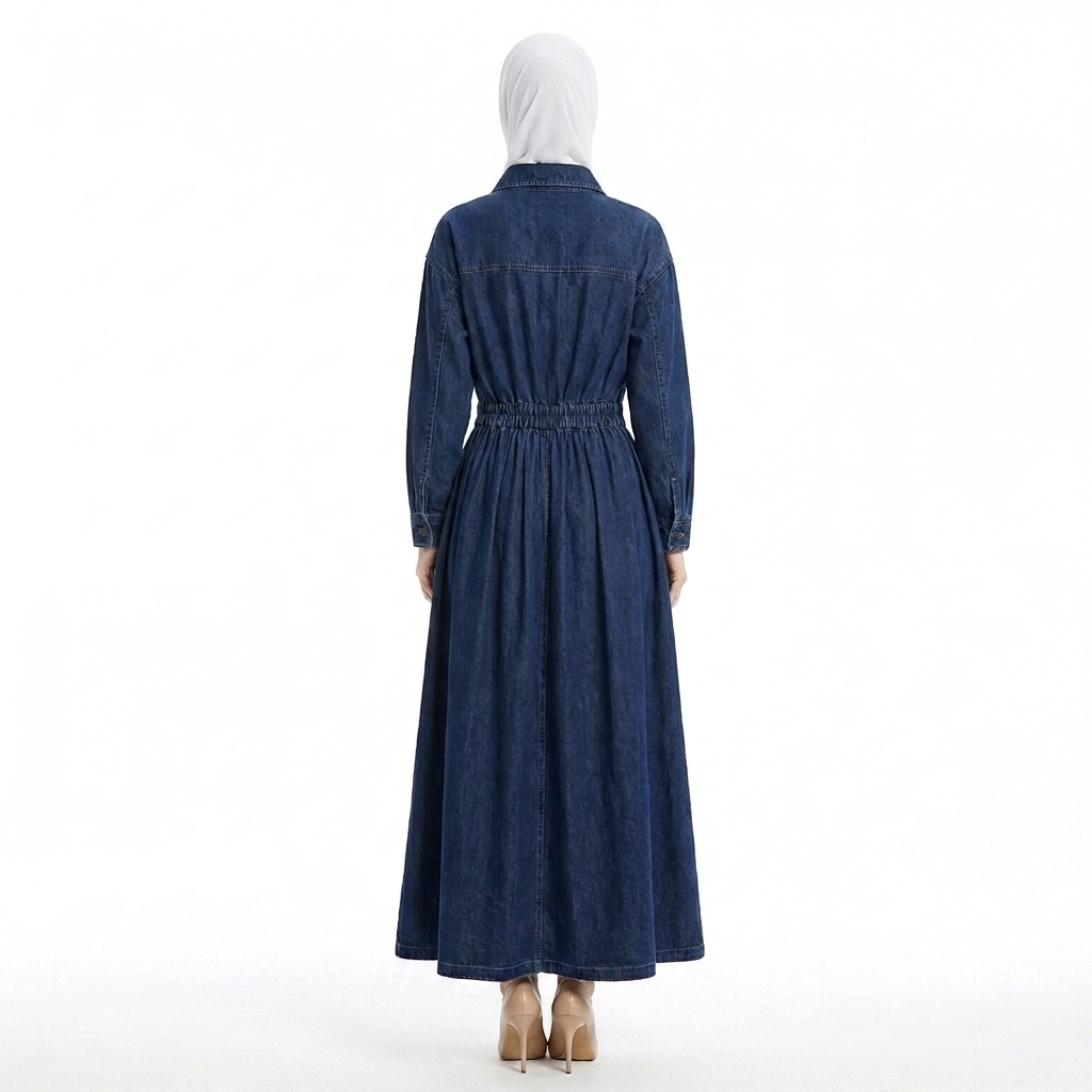 Rute Jeans Long Dress
