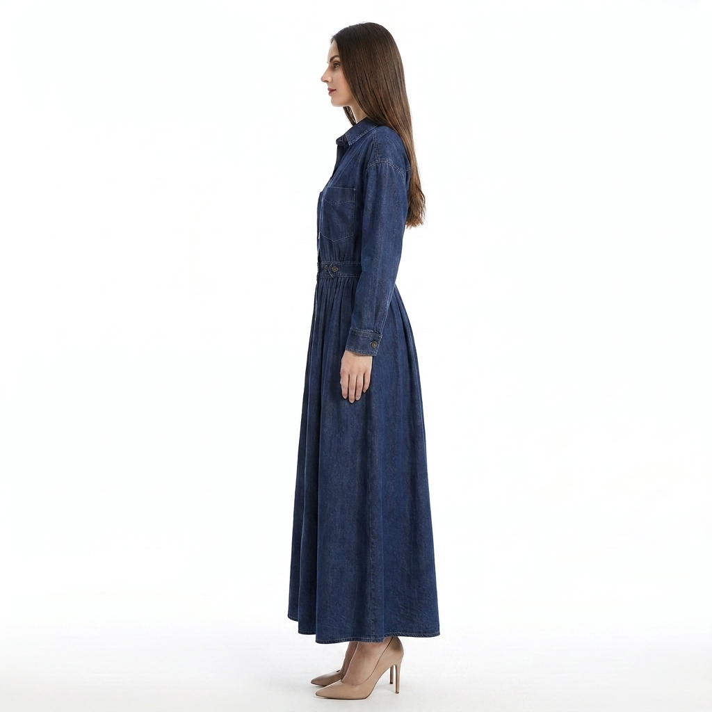 Rute Jeans Long Dress