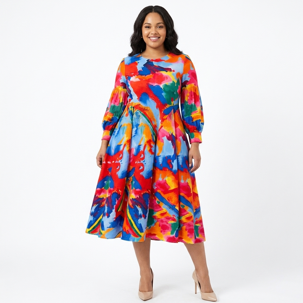 Martha Midi Bouncy Dress