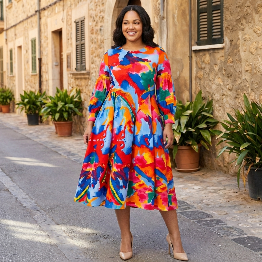 Martha Midi Bouncy Dress