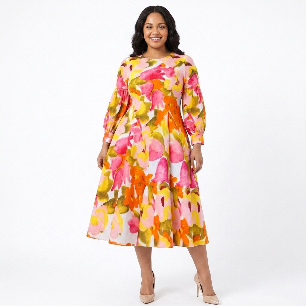 Martha Midi Bouncy Dress