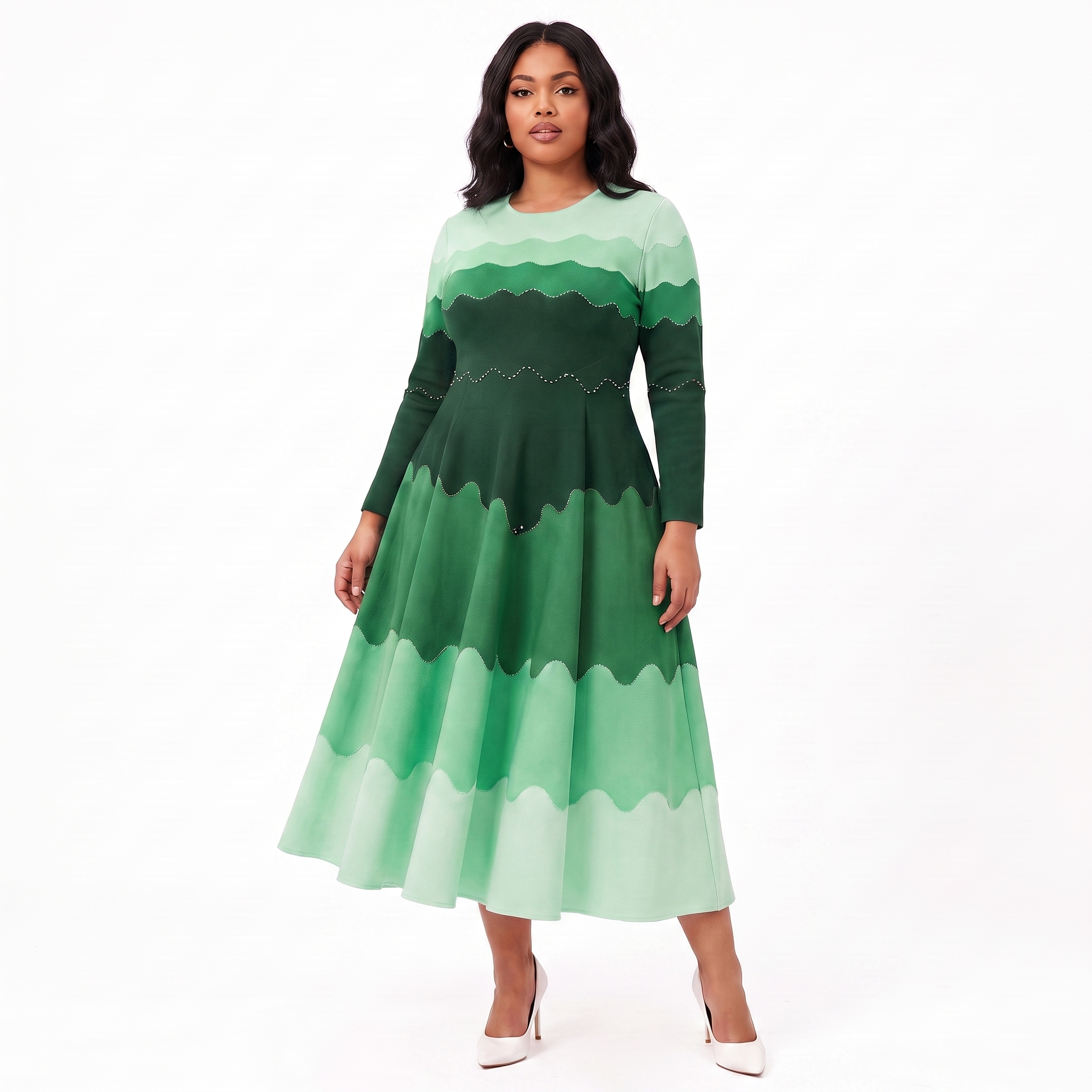 Bouncy Dress Midi
