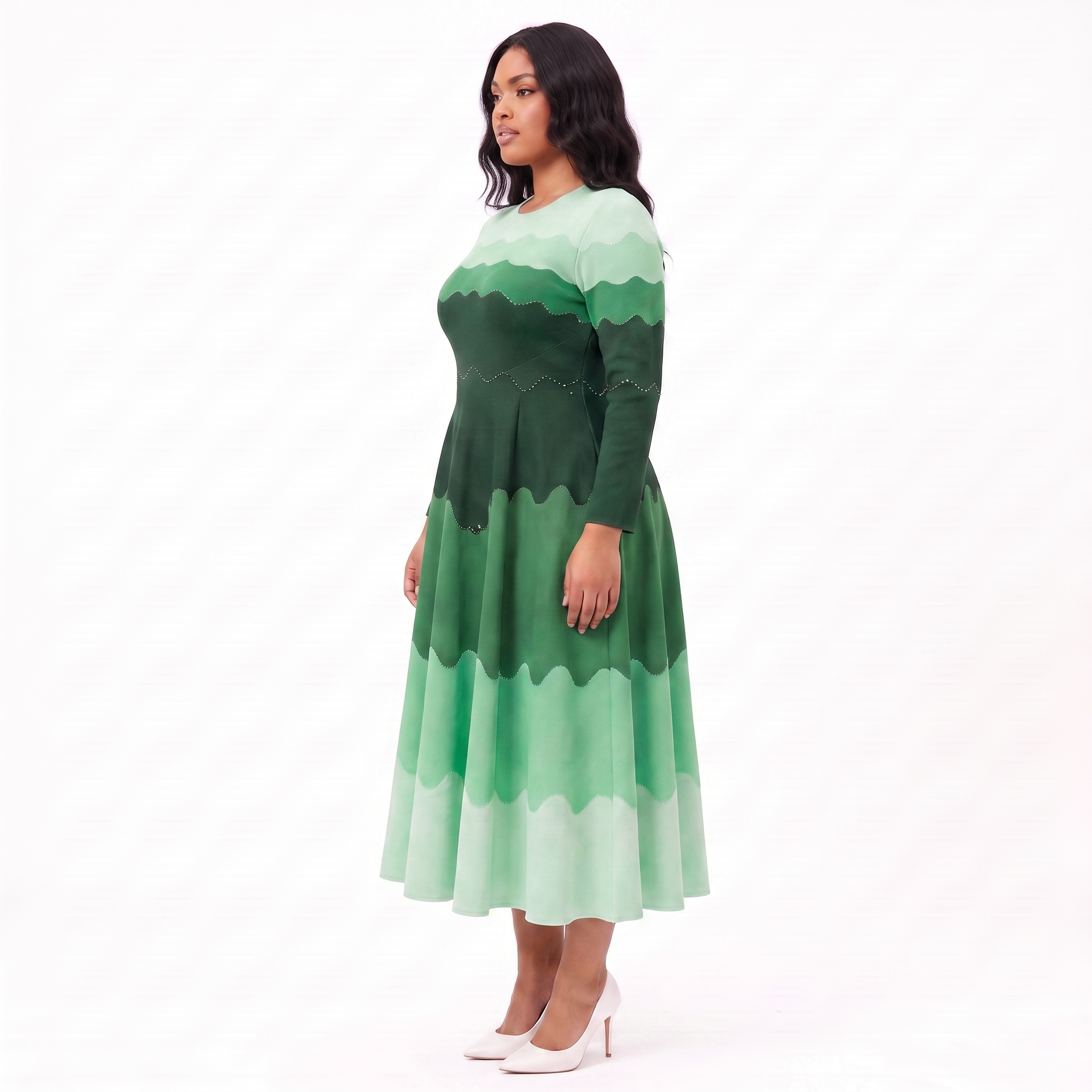 Bouncy Dress Midi