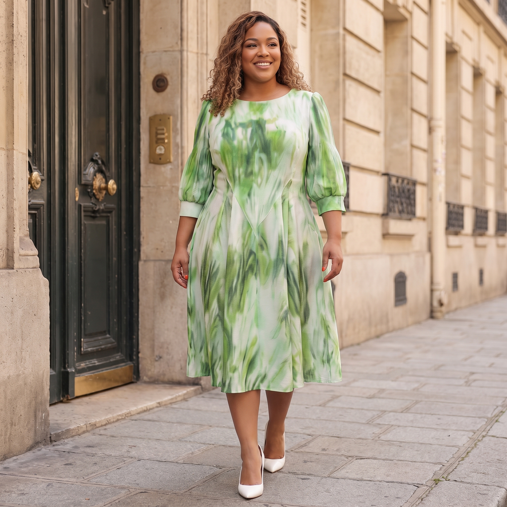 Bouncy Dress Midi